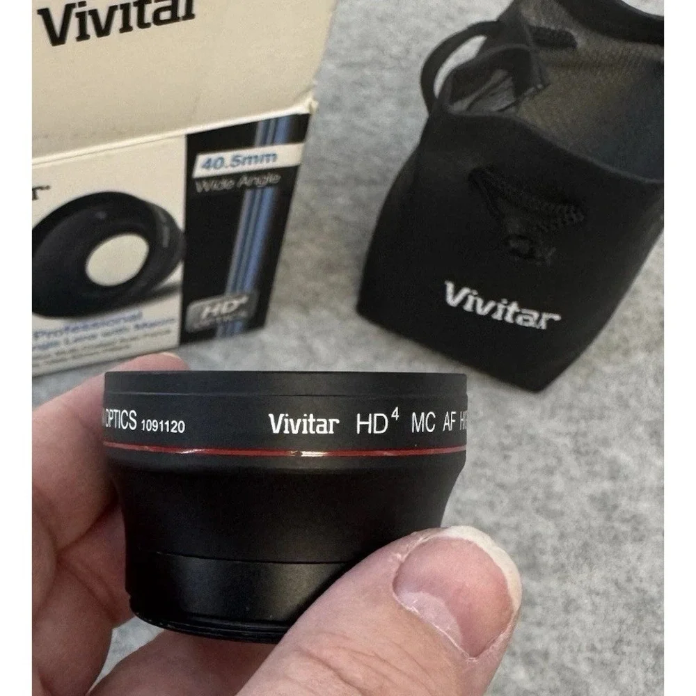 Vivitar 0.43x Professional 40.5mm Wide Angle Lens With Macro